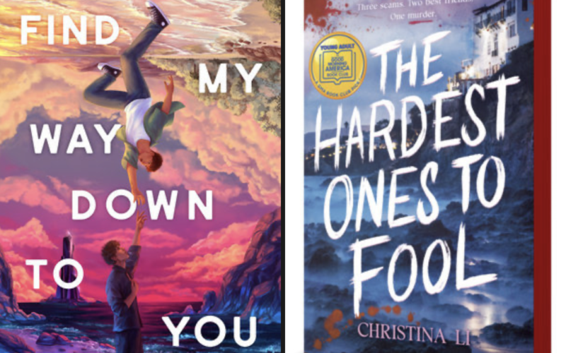 The covers of Find My Way Down to You and The Hardest Ones to Fool. They are described individually within the post.